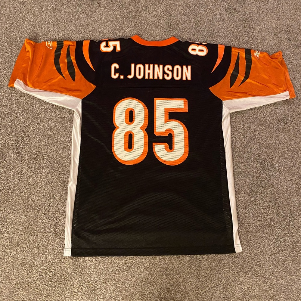 Chad Johnson Ochocinco Ocho Cinco Cincinnati Bengals NFL Vintage Jersey Men’s L
